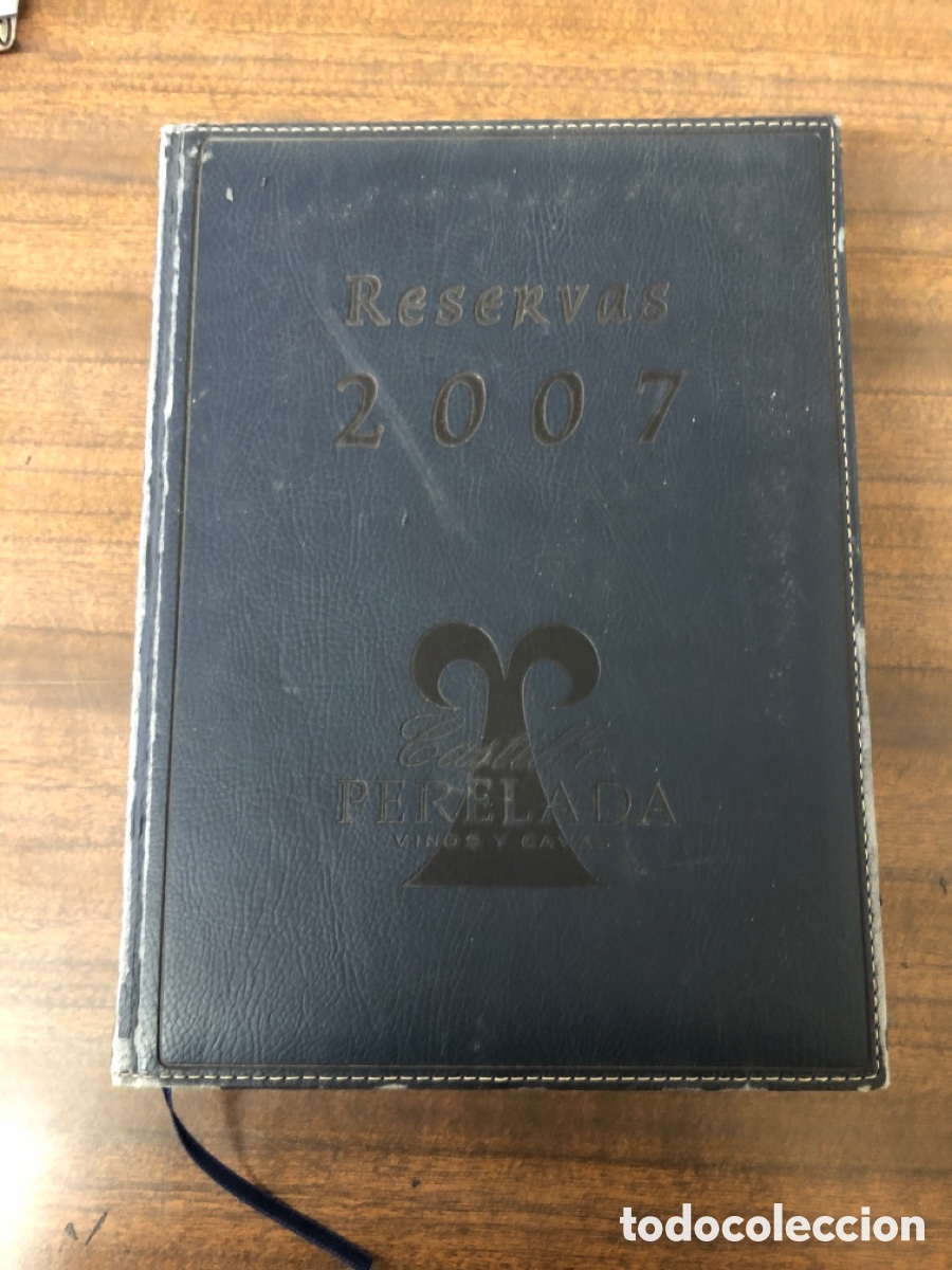 Libros: libro de reservas Castillo Perelada 2007 - Foto 1