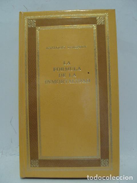 Libros: LA FORMULA DE LA INMORTALIDAD - Anatolio Dnieprov - Foto 1