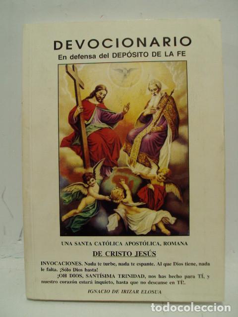 Libros: DEVOCIONARIO: En defensa del Dep&oacute;sito de la f&eacute; - Ignacio De Irizar Elosua - Foto 1