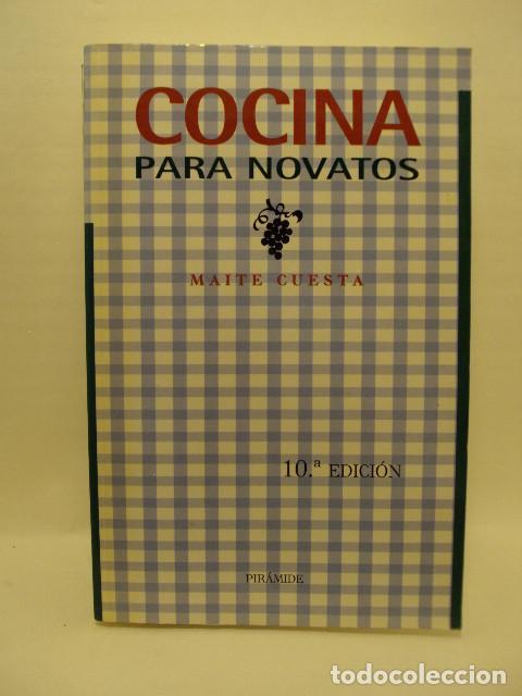 Libros: COCINA PARA NOVATOS - Maite Cuesta - Foto 1