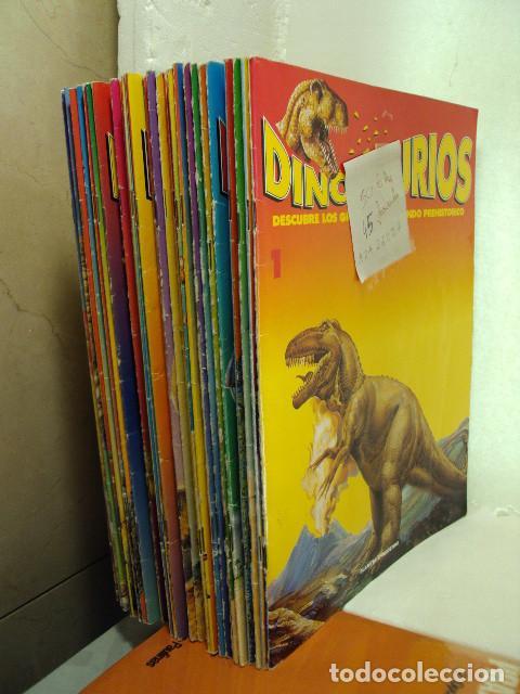 Libros: DINOSAURIOS, Descubre los grandes gigantes del mundo prehist&oacute;rico. 45 fasc&iacute;culos - Varios Autores