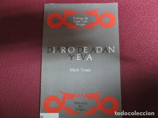 Libros: DIARIO DE AD&Aacute;N Y EVA - Mark Twain - Foto 1