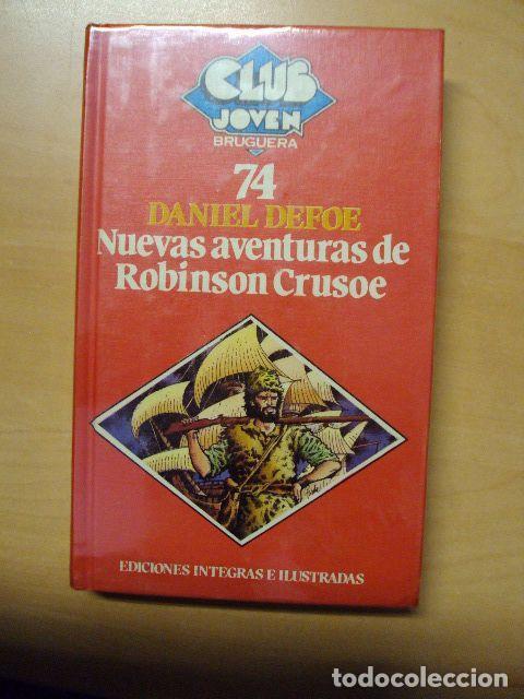 Libros: NUEVAS AVENTURAS DE ROBINSON CRUSOE - Daniel Defoe - Foto 1
