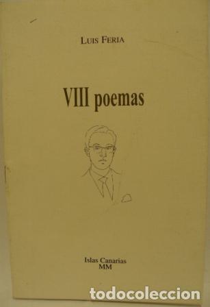 Libros: VIII POEMAS - Luis Feria - Foto 1