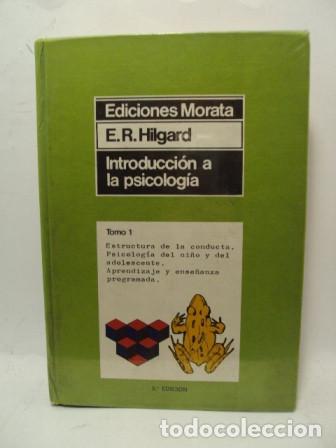 Libros: INTRODUCCI&Oacute;N A LA PSICOLOG&Iacute;A - E.r.hilgard - Foto 1