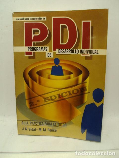 Libros: MANUAL PARA LA CONFECCI&Oacute;N DE PROGRAMAS DE DESARROLLO INDIVIDUAL, gu&iacute;a pr&aacute;ctica para el tutor. Segund - Foto 1