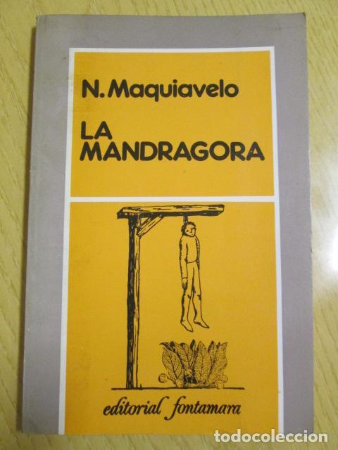 Libros: LA MANDR&Aacute;GORA - Maquiavelo - Foto 1