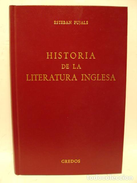 Libros: HISTORIA DE LA LITERATURA INGLESA - Esteban Pujals - Foto 1