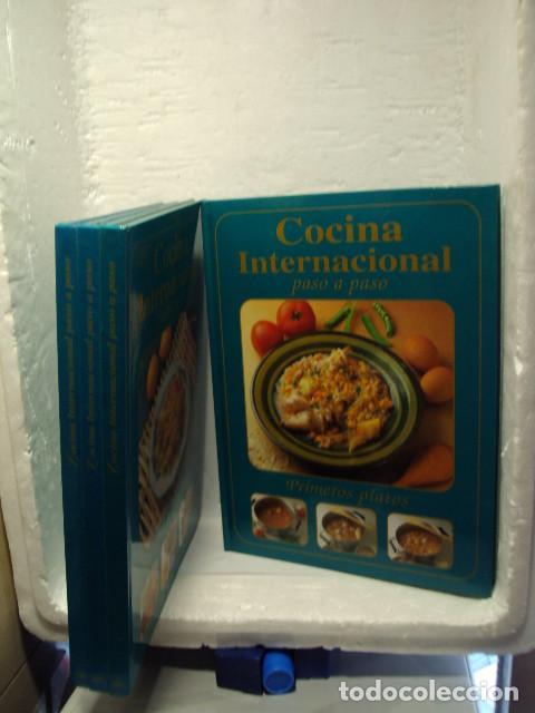Libros: COCINA INTERNACIONAL PASO A PASO, 4 Tomos - - Foto 1