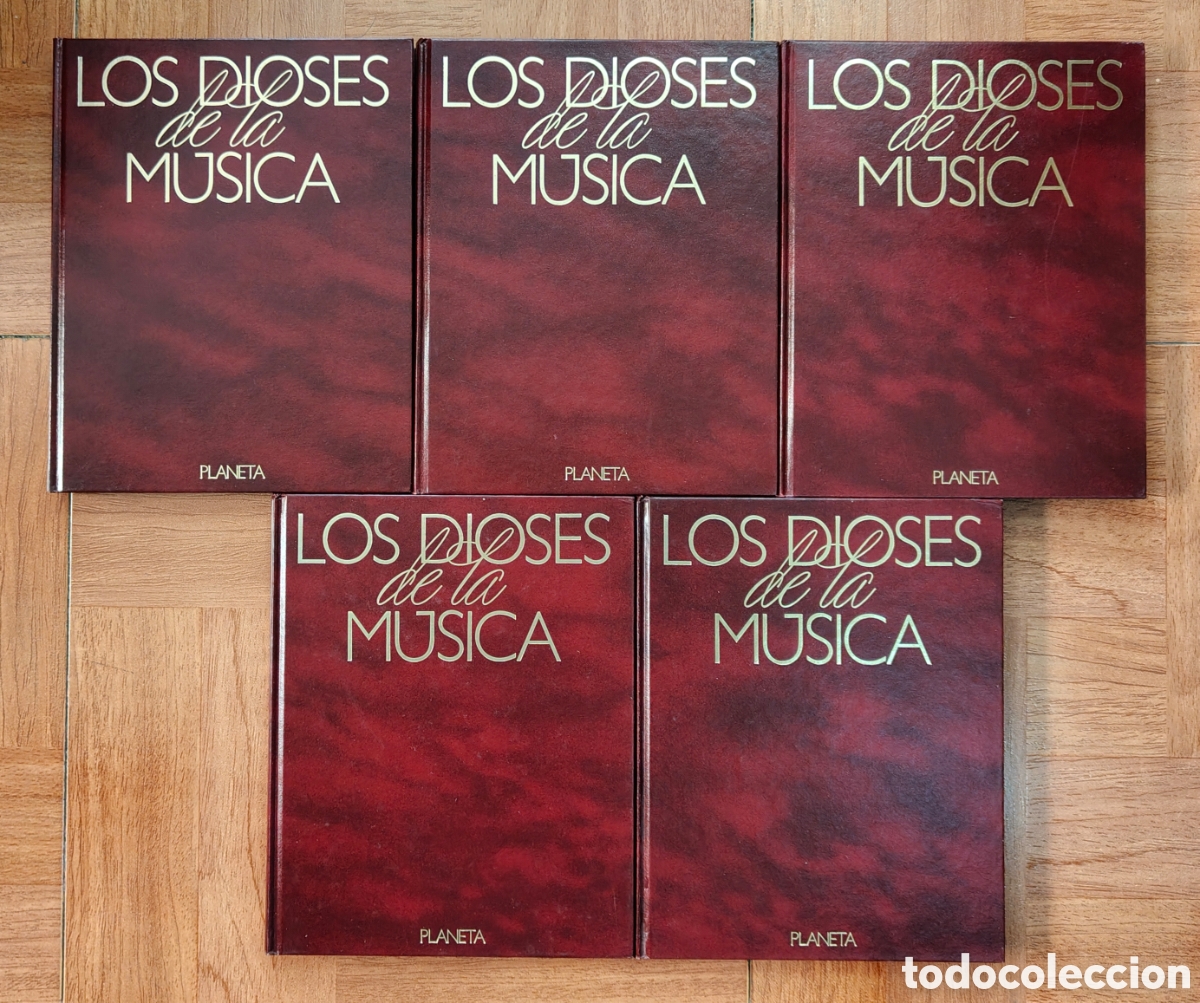 Libros: Los Dioses de la M&uacute;sica � 5 Tomos � Completa � Planeta - VV. AA. - Foto 2