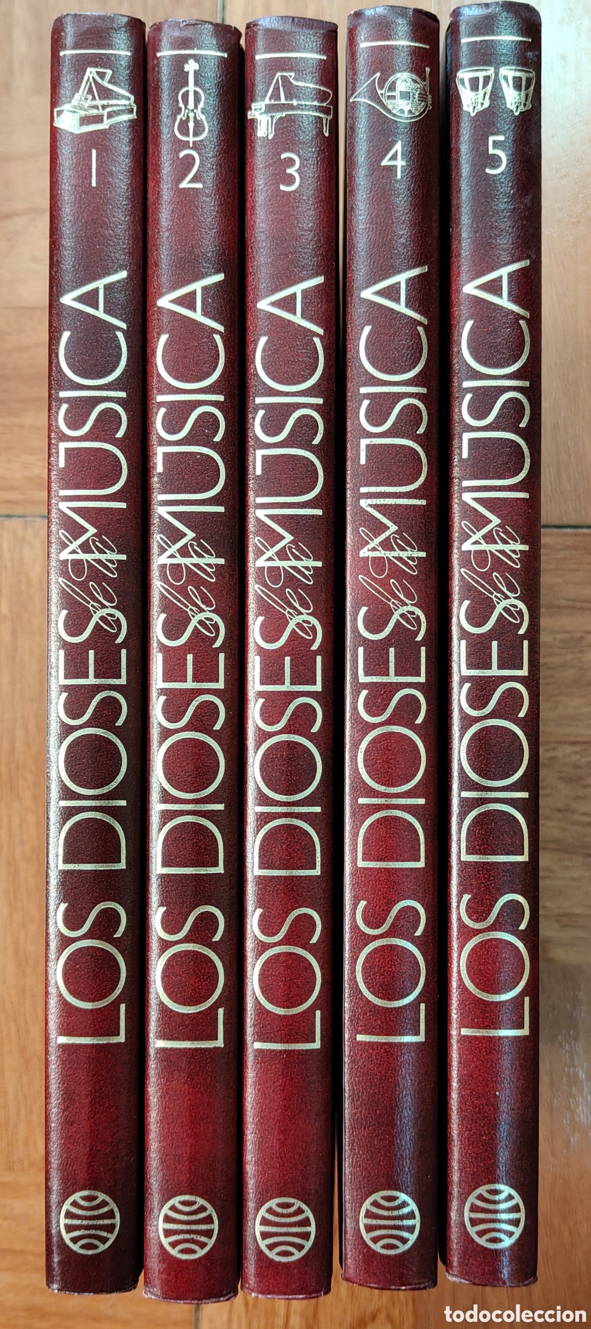 Libros: Los Dioses de la M&uacute;sica � 5 Tomos � Completa � Planeta - VV. AA. - Foto 1