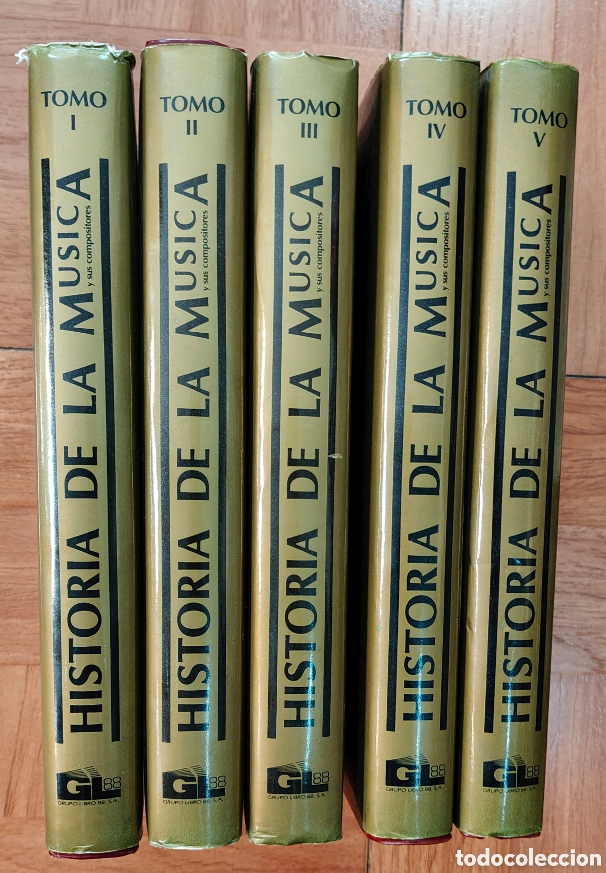 Libri di seconda mano: Historia de la M&uacute;sica y sus Compositores � 5 Tomos � Completa - VV. AA.