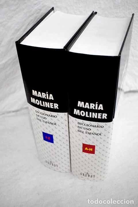Libros: Diccionario de uso del espa&ntilde;ol.- Moliner, Mar&iacute;a - Foto 1