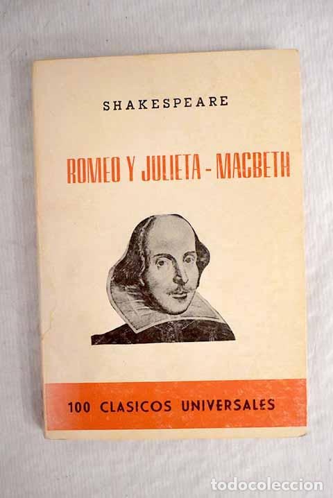 Libros: Romeo y Julieta: [Macbeth].- Shakespeare, William - Foto 1