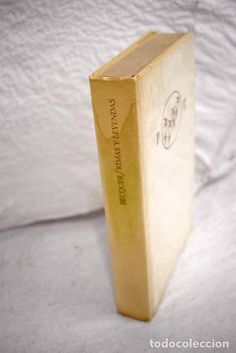 Libros: Rimas y leyendas: B&eacute;cquer, Gustavo Adolfo.- B&eacute;cquer, Gustavo Adolfo - Foto 1