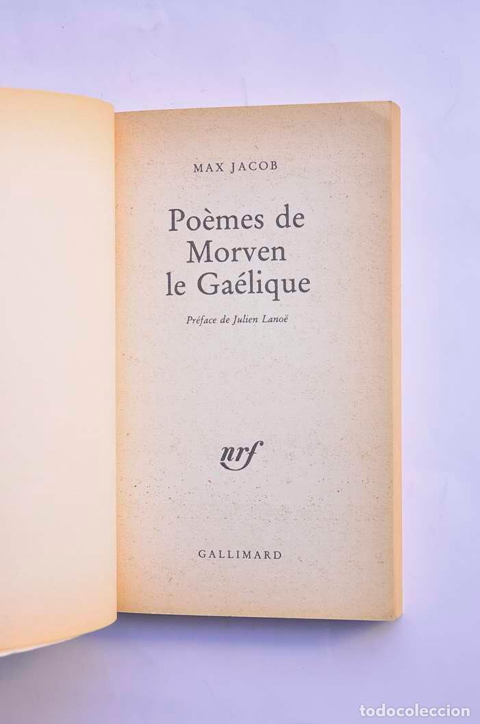 Libros: Po&egrave;mes de Morven le Ga&eacute;lique - JACOB, Max - Foto 2