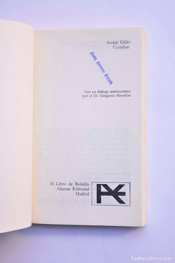 Libros: Corydon - GIDE, Andre - Foto 2