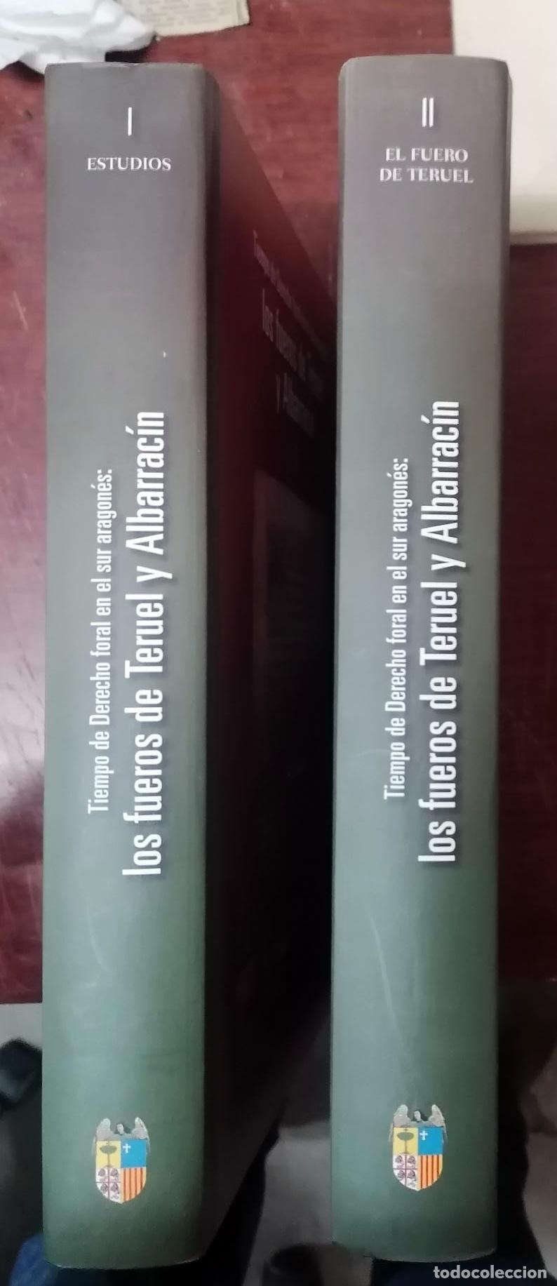 B&uuml;cher: VV.AA - TIEMPO DE DERECHO FORAL EN EL SUR ARAGONES: Los Fueros De Teruel y Albarrac&iacute;n. Tomo I y II.