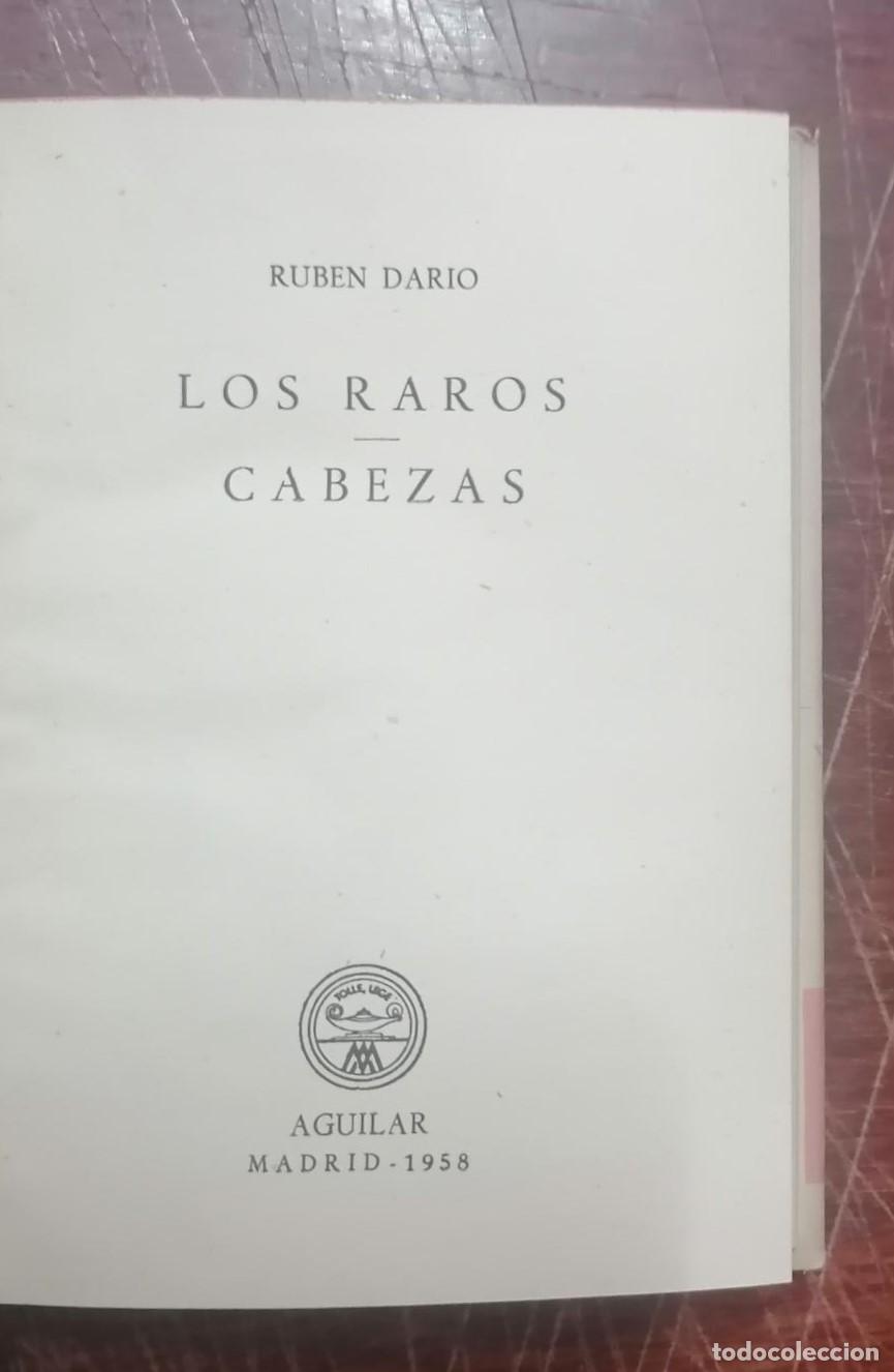 Libros: Rub&eacute;n Dar&iacute;o - LOS RAROS - CABEZAS - Foto 2