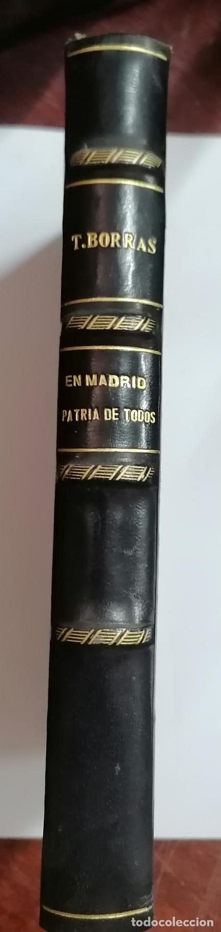 Libros: Tom&aacute;s Borras - EN MADRID, PATRIA DE TODOS - Foto 1