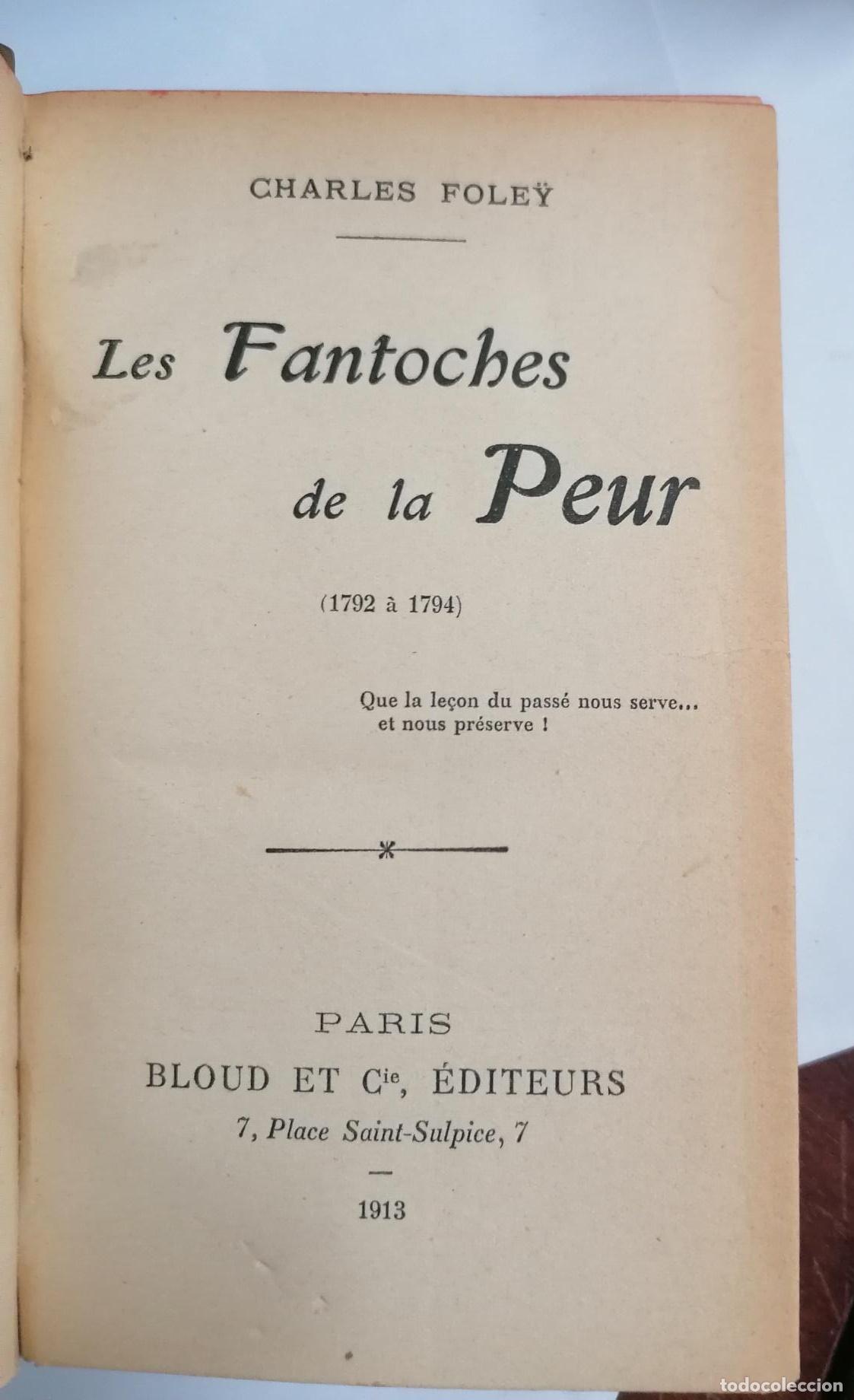 Libros: Charles Foley - LES FANTOCHES DE LA PEUR - Foto 3