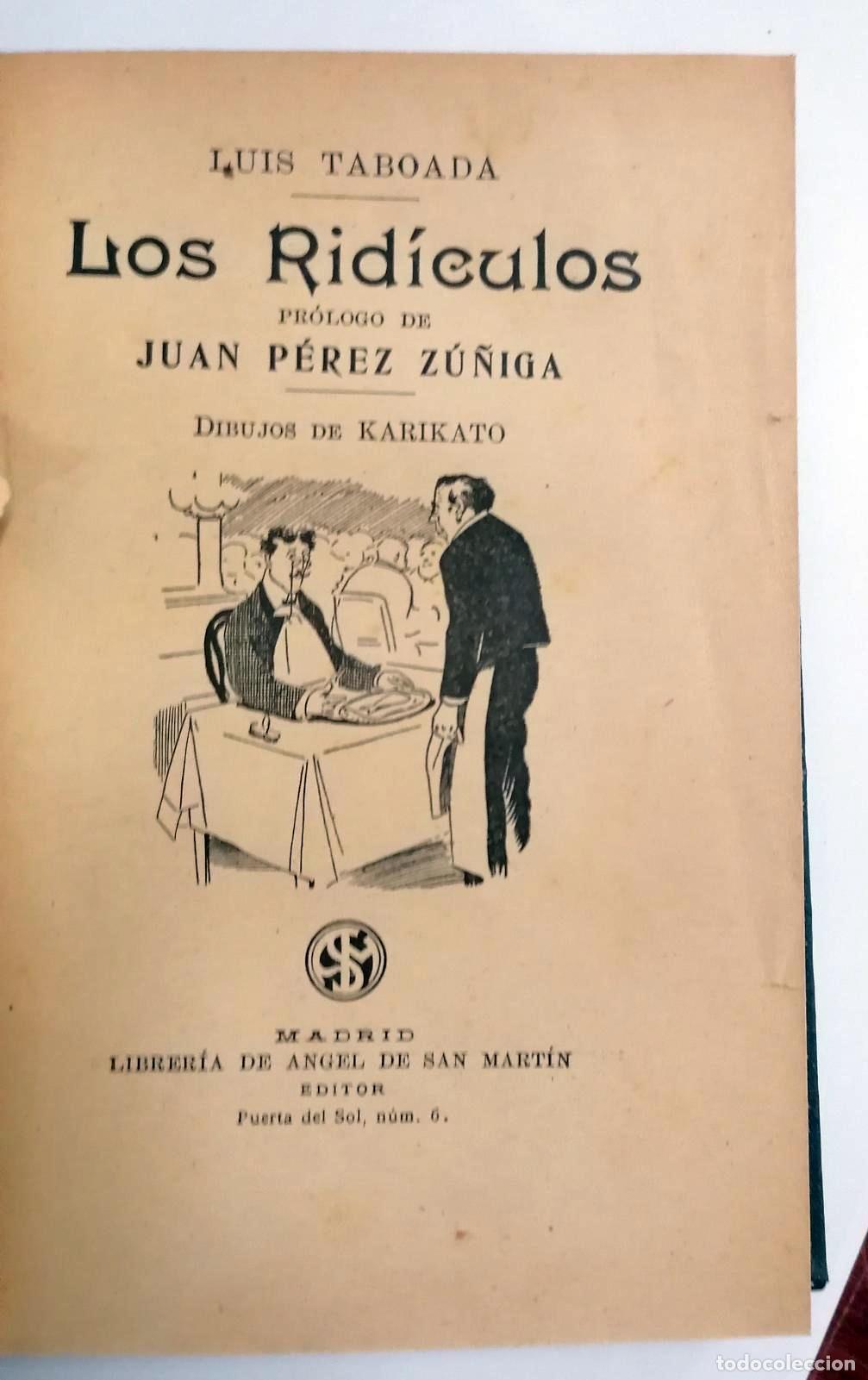 Libros: Luis Taboada - LOS RID&Iacute;CULOS - Foto 3