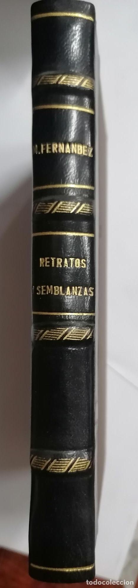 Libros: Modesto Fern&aacute;ndez y Gonz&aacute;lez - RETRATOS Y SEMBLANZAS - Foto 1