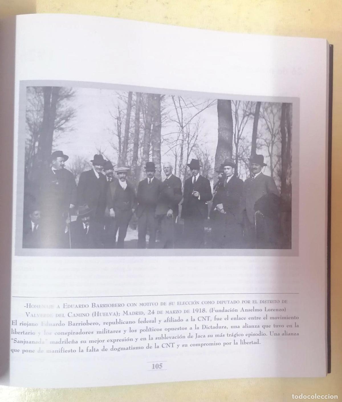 Libros: CNT. 1910 - 2010 CIEN IM&Aacute;GENES PARA UN CENTENARIO - Foto 2