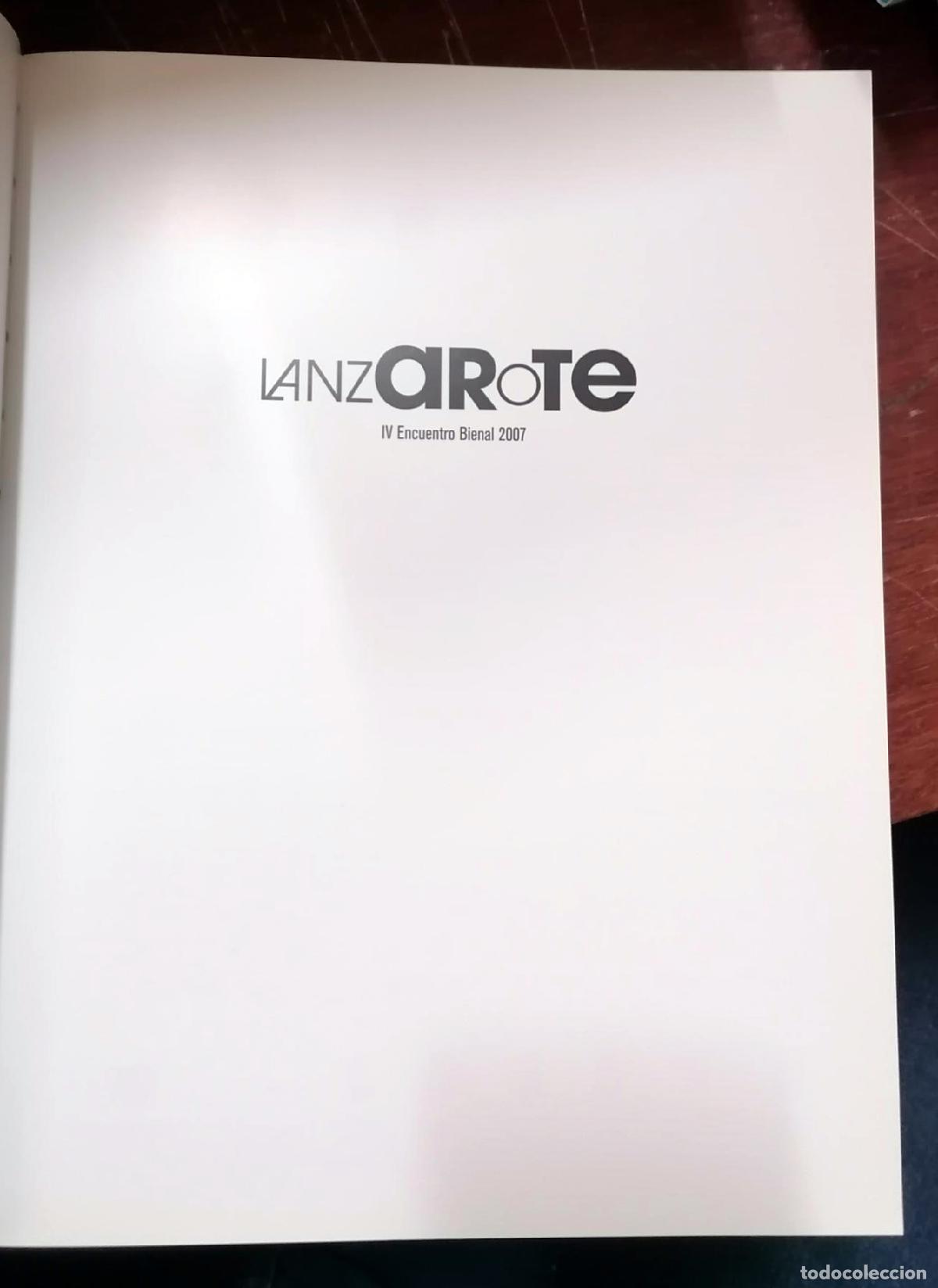 Libros: VV.AA - LANZAROTE. IV encuentro Bienal - Foto 4