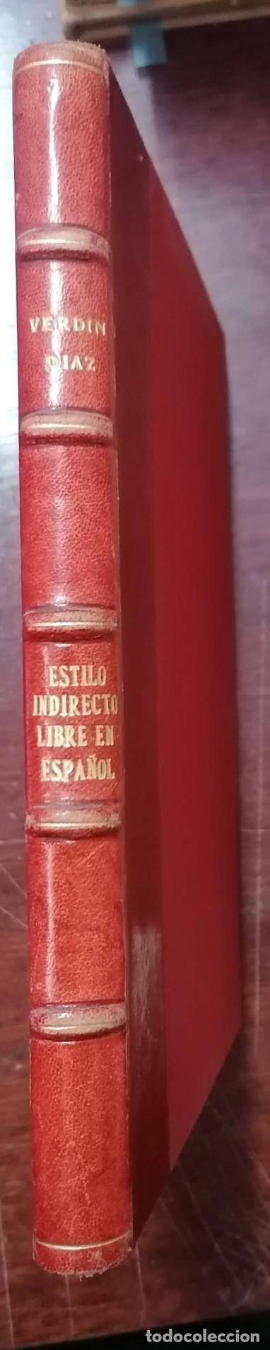 Libros: Verd&iacute;n D&iacute;az, Guillermo - INTRODUCCI&Oacute;N AL ESTILO INDIRECTO LIBRE EN ESPA&Ntilde;OL - Foto 5