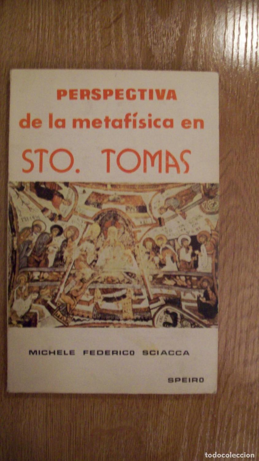 Livros em segunda m&atilde;o: Sciacca, Michele Federico - PERSPECTIVA DE LA METAF&Iacute;SICA DE SANTO TOM&Aacute;S
