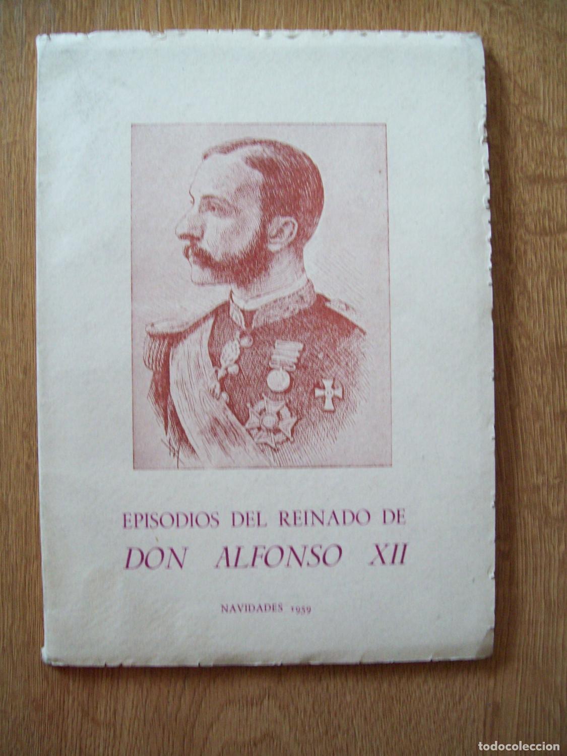 B&uuml;cher: Com&iacute;n Colomer, Eduardo - EPISODIOS DEL REINADO DE DON ALFONSO XII