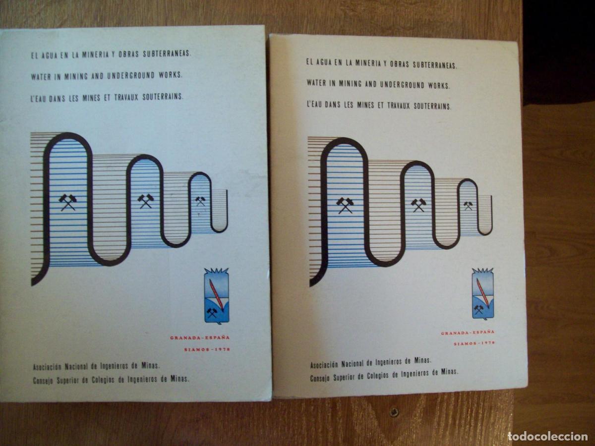 B&uuml;cher: VV.AA. - EL AGUA EN LA MINER&Iacute;A Y TRABAJOS SUBTERR&Aacute;NEOS. WATER IN MINING AND UNDERGROUND WORKS. L'EAU