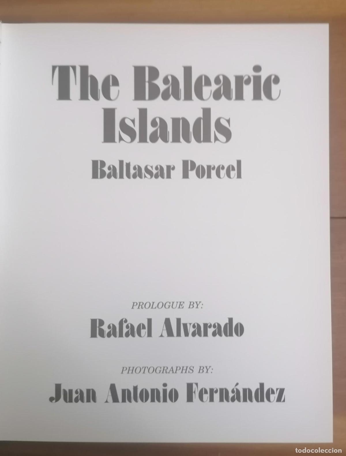 Libros: Porcel, Baltasar - THE BALEARIC ISLANDS - Foto 3