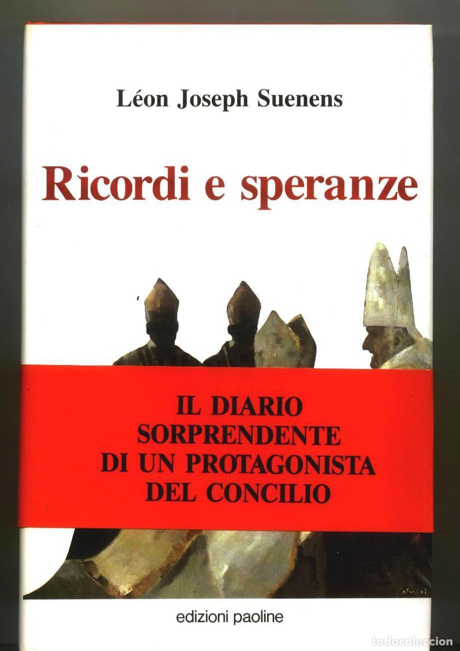 Libros: L&eacute;on Joseph Suenens - RICORDI E ESPERANZE - Foto 1