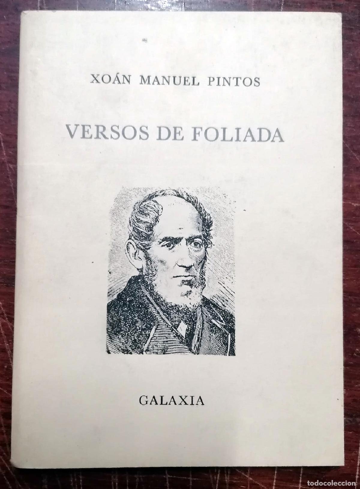 Libros: Xo&aacute;n Manuel Pintos - VERSOS DE FOLIADA - Foto 1
