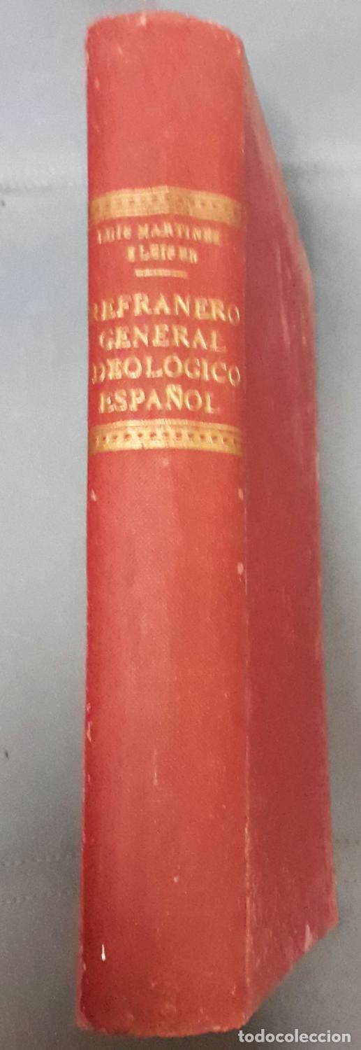 Libros: Luis Mart&iacute;nez Kleiser. Compilador - REFRANERO GENERAL IDEOL&Oacute;GICO ESPA&Ntilde;OL. - Foto 1
