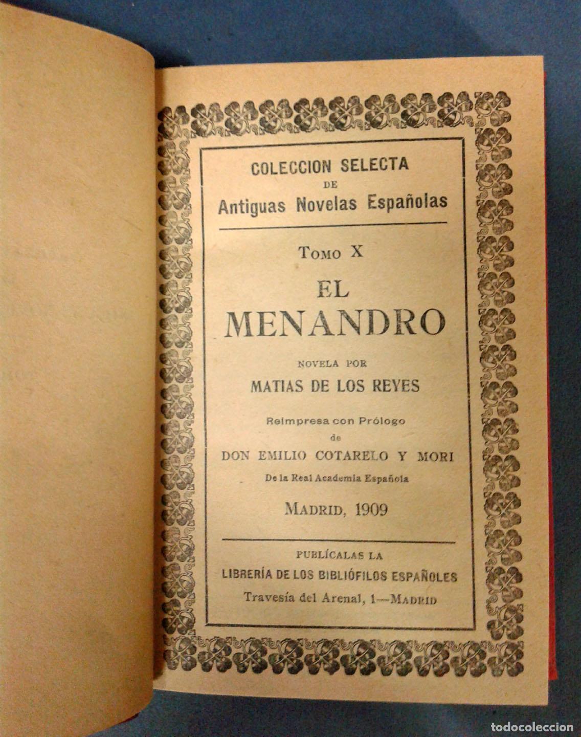 Libros: Matias de los Reyes - EL MENANDRO - Foto 3