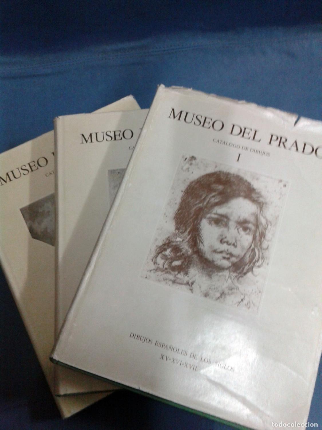 Libros: vvaa - MUSEO DEL PRADO. Cat&aacute;logo de Dibujos. I, II y III. Completo - Foto 1