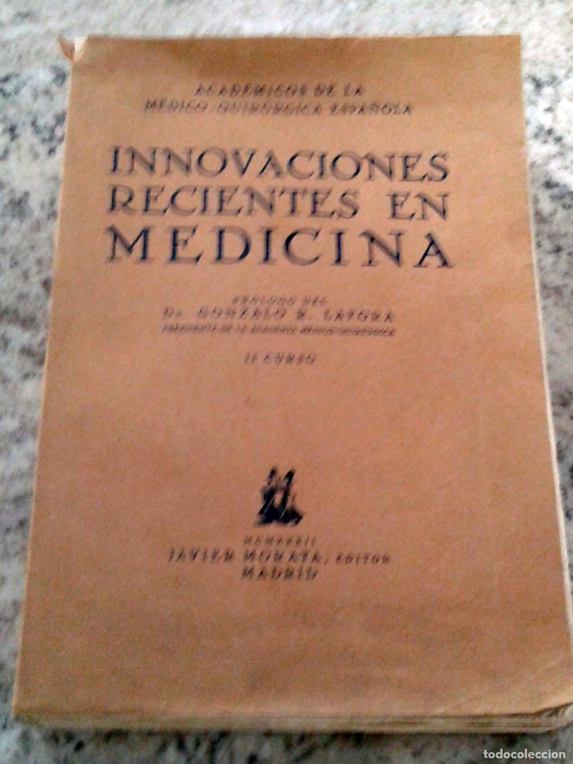 Livres: vvaa - INNOVACIONES RECIENTES EN MEDICINA. II curso