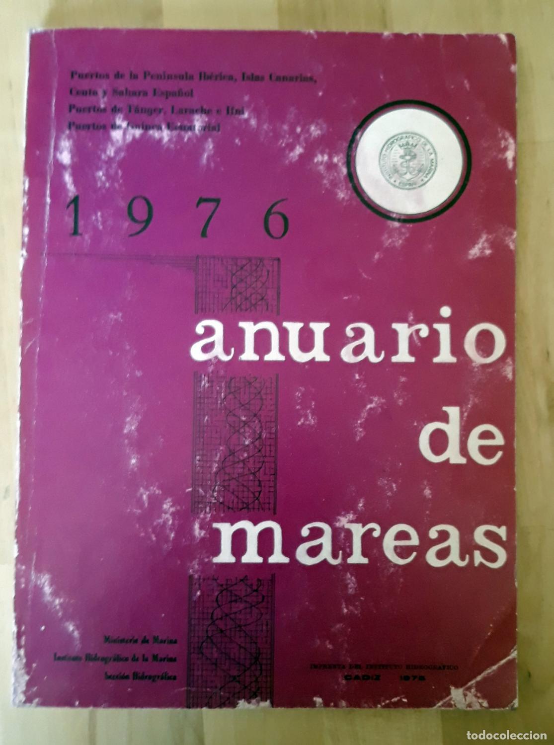 Libros: VV.AA. - ANUARIO DE MAREAS 1976 - Foto 1