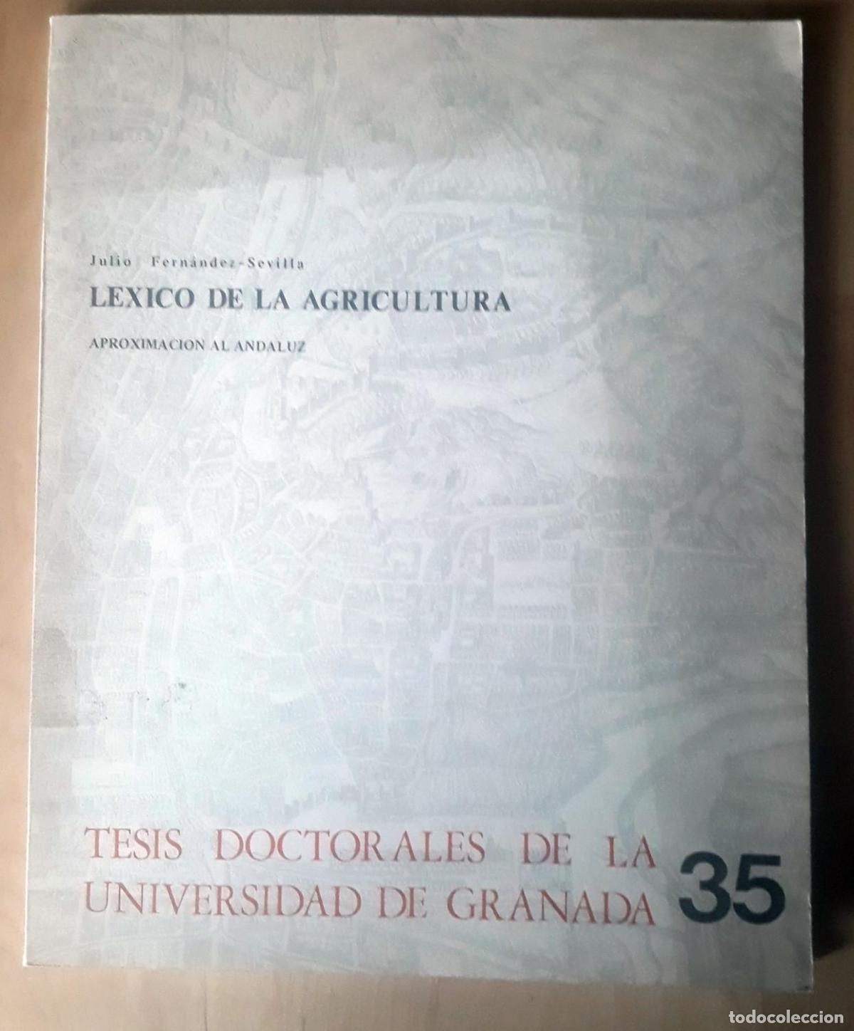 B&uuml;cher: Julio Fern&aacute;ndez-Sevilla - APROXIMACIONES AL ANDALUZ: L&Eacute;XICO DE LA AGRICULTURA