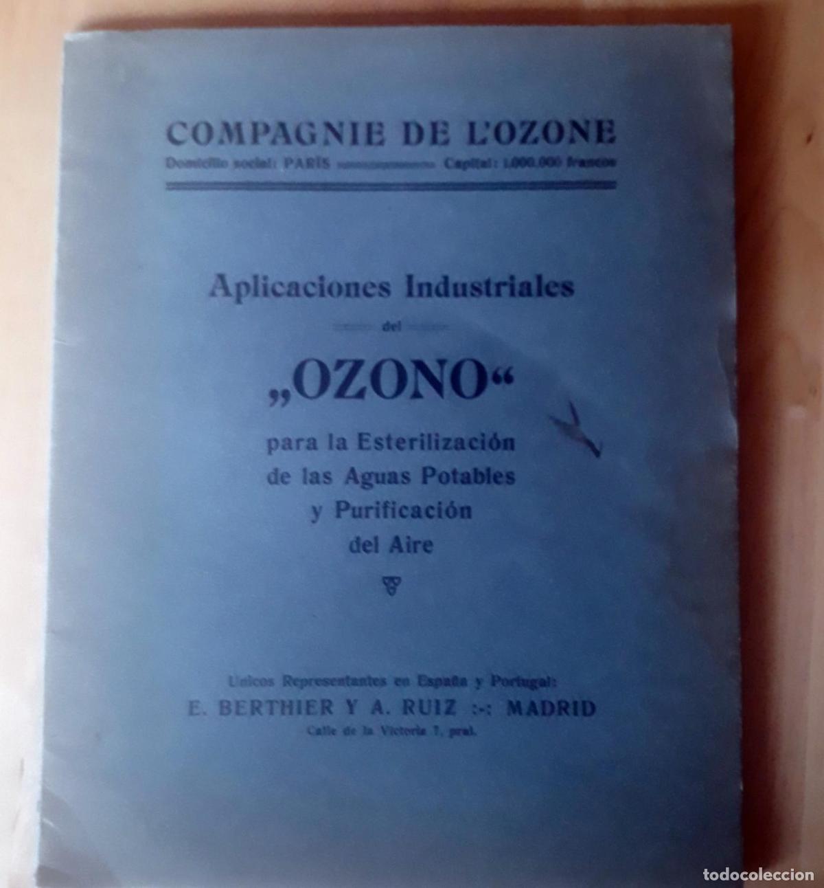 books: Compagnie de l'Ozone - APLICACIONES INDUSTRIALES DEL OZONO PARA LA ESTERILIZACI&Oacute;N DE LAS AGUAS POTAB