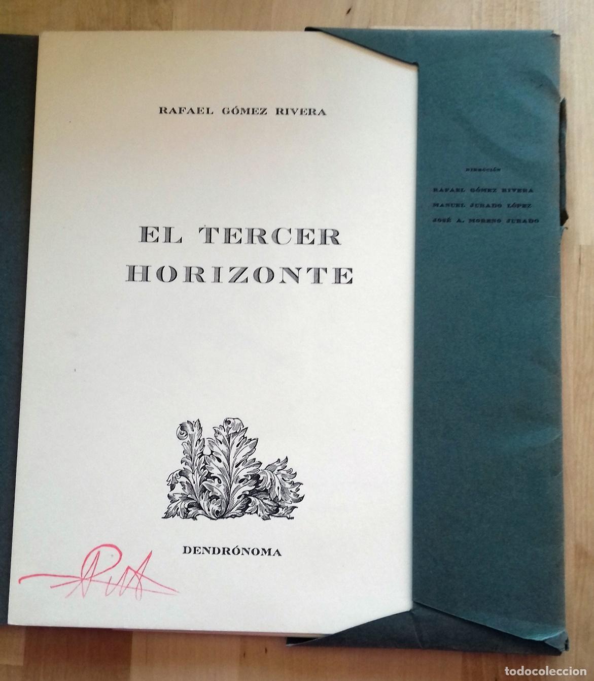 Libros: Rafael G&oacute;mez Rivera - EL TERCER HORIZONTE - Foto 2