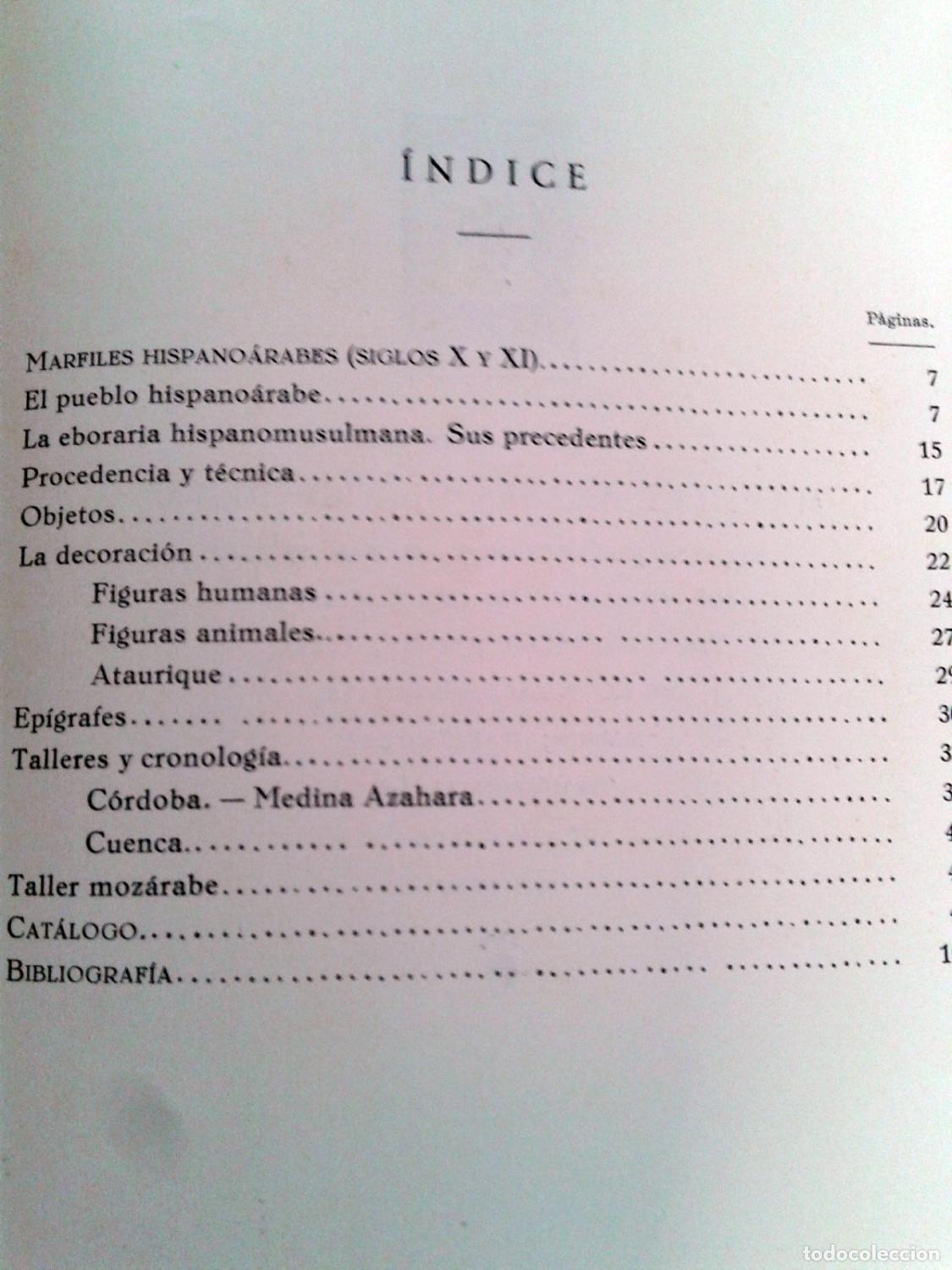 Libros: Jos&eacute; Ferrandis - MARFILES &Aacute;RABES DE OCCIDENTE. 2 VOLS. - Foto 2