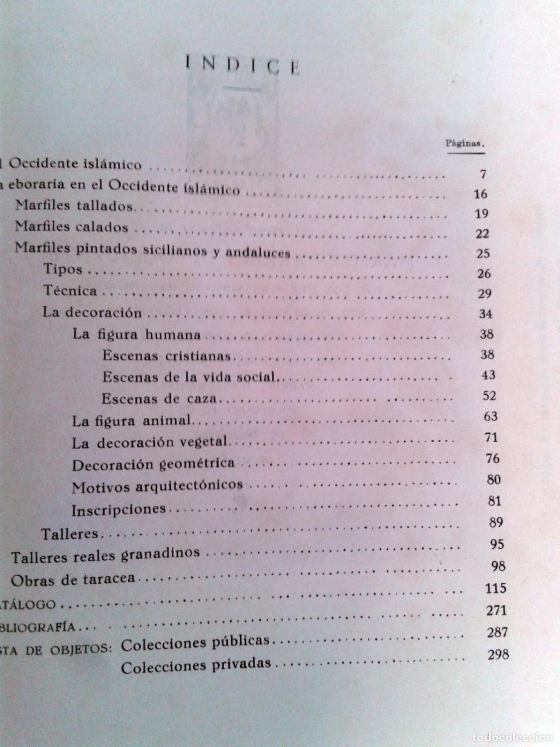 Libros: Jos&eacute; Ferrandis - MARFILES &Aacute;RABES DE OCCIDENTE. 2 VOLS. - Foto 3