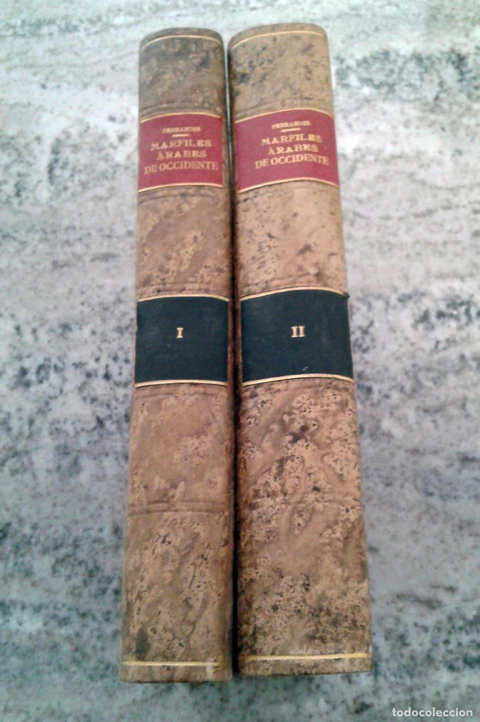 Libros: Jos&eacute; Ferrandis - MARFILES &Aacute;RABES DE OCCIDENTE. 2 VOLS. - Foto 1
