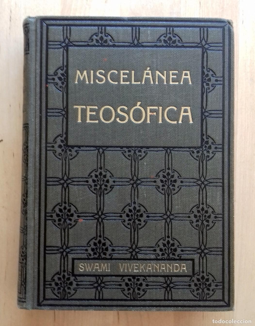 Libros: Swami Vivekananda - MISCEL&Aacute;NEA TEOS&Oacute;FICA - Foto 1