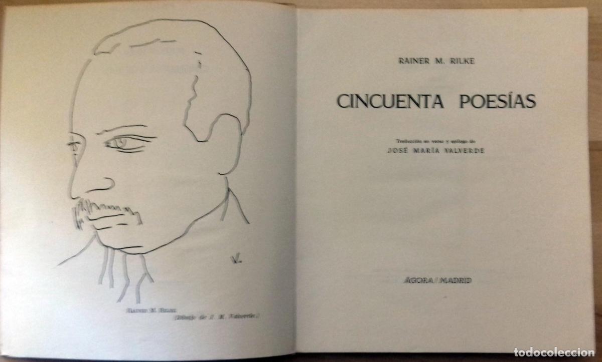 Libros: Rainer M. Rilke - CINCUENTA POES&Iacute;AS - Foto 2
