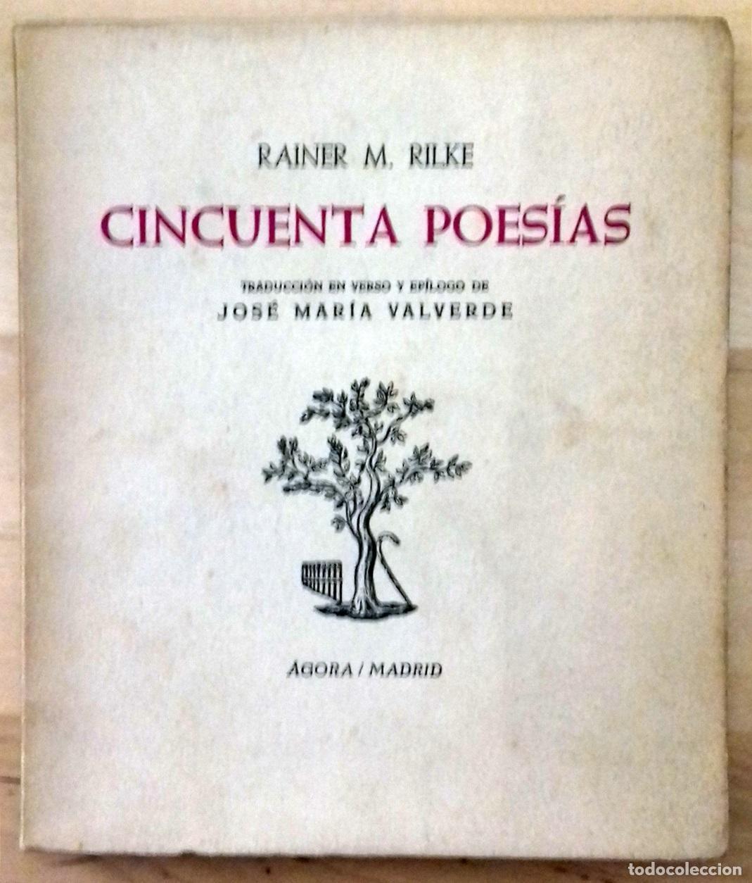 Libros: Rainer M. Rilke - CINCUENTA POES&Iacute;AS - Foto 1